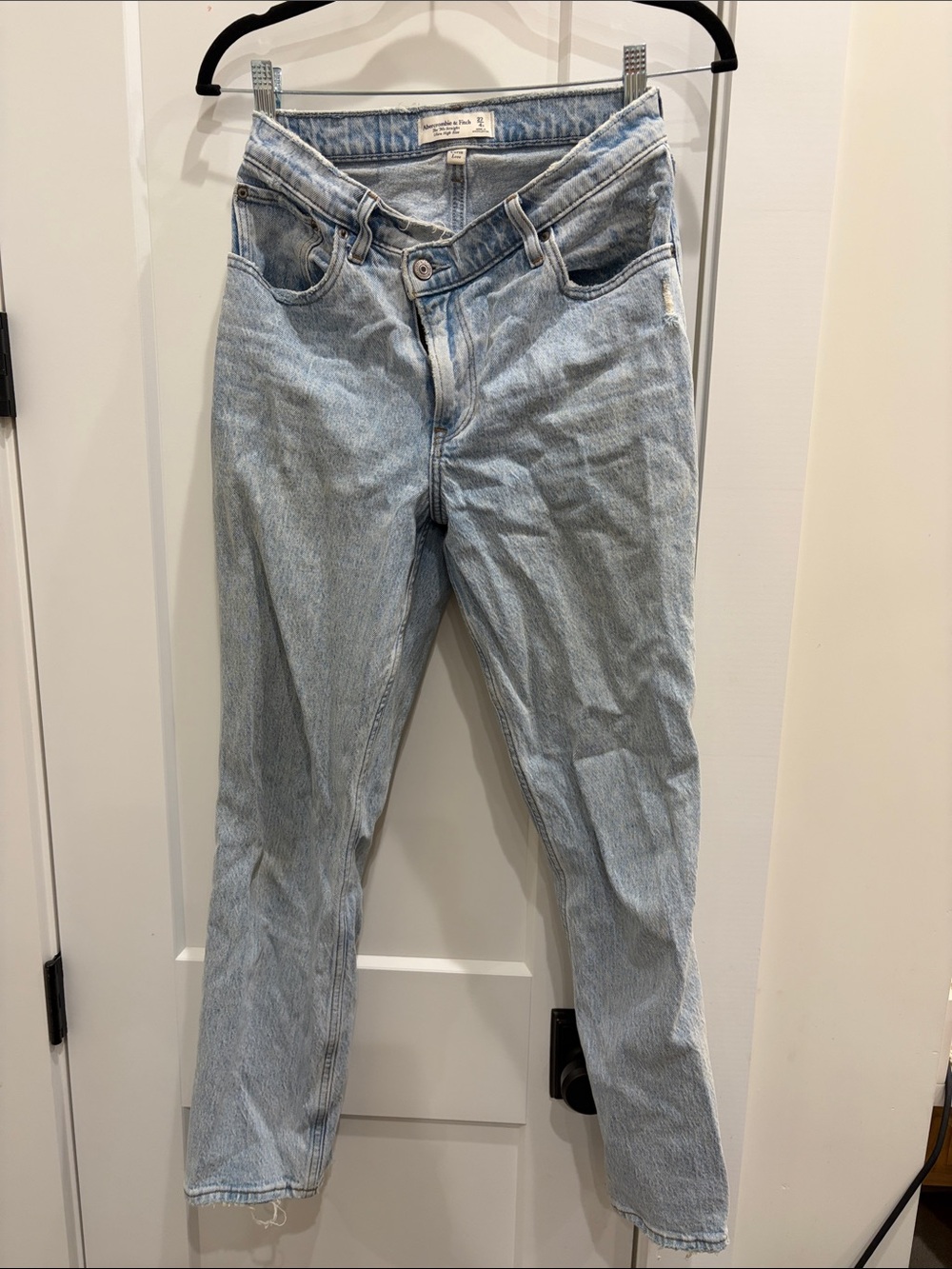 Abercrombie & Fitch Light Blue Straight Leg Jeans